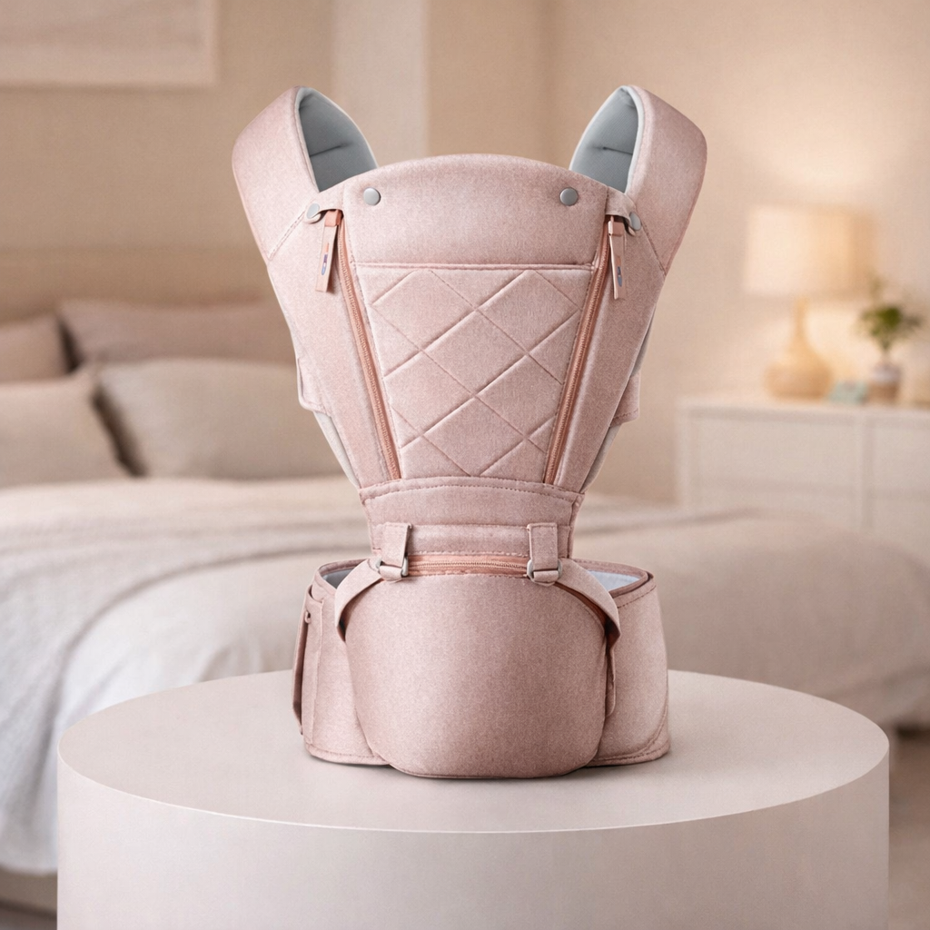 GentleNest™ ComfortCarry Baby Carrier with Hip Seat