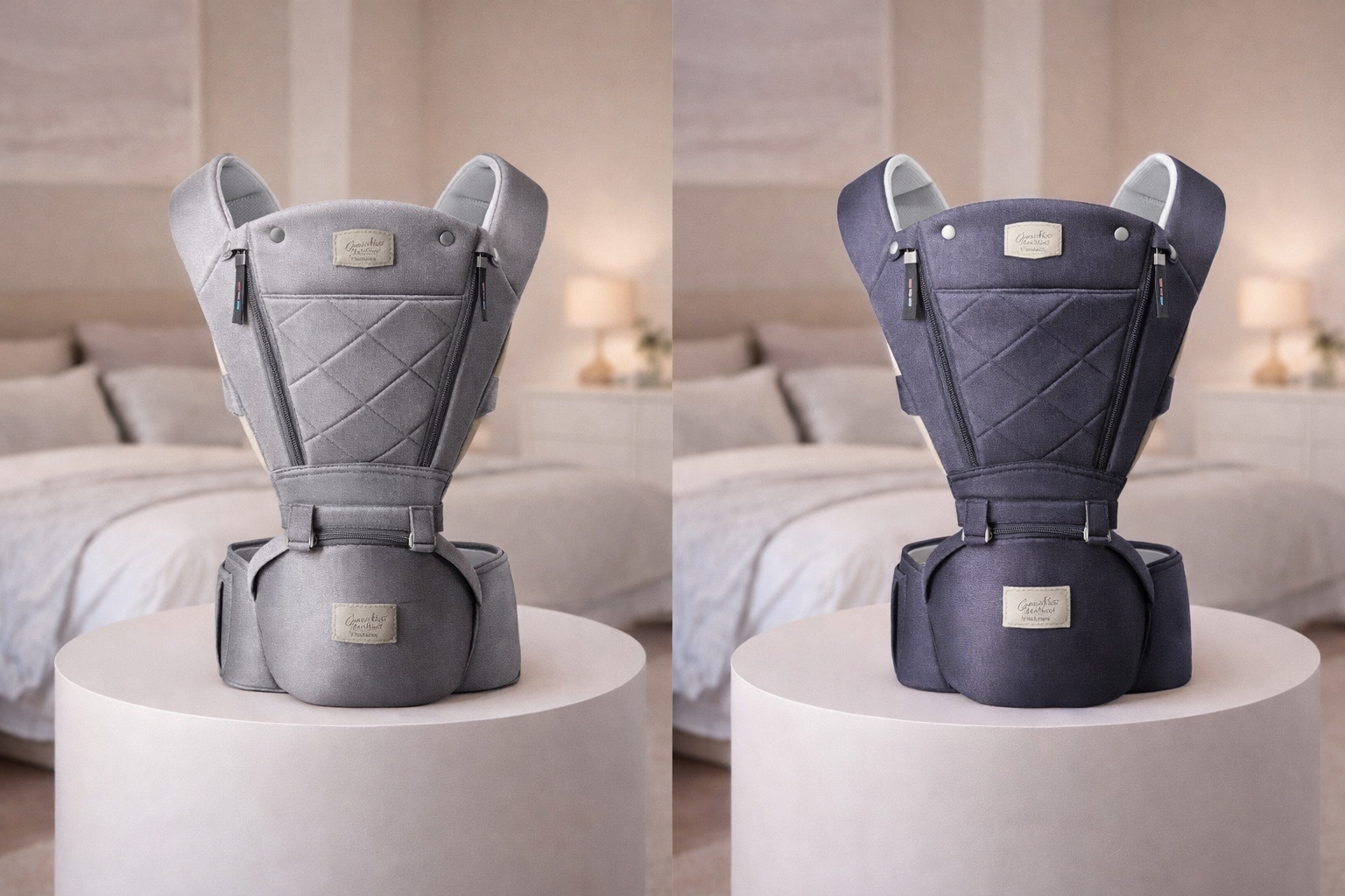 GentleNest™ ComfortCarry Baby Carrier with Hip Seat